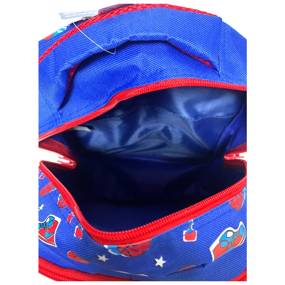 Basketball Love Jr Backpack | With Pulldown Basketball Hoop & Ball | Funky Design