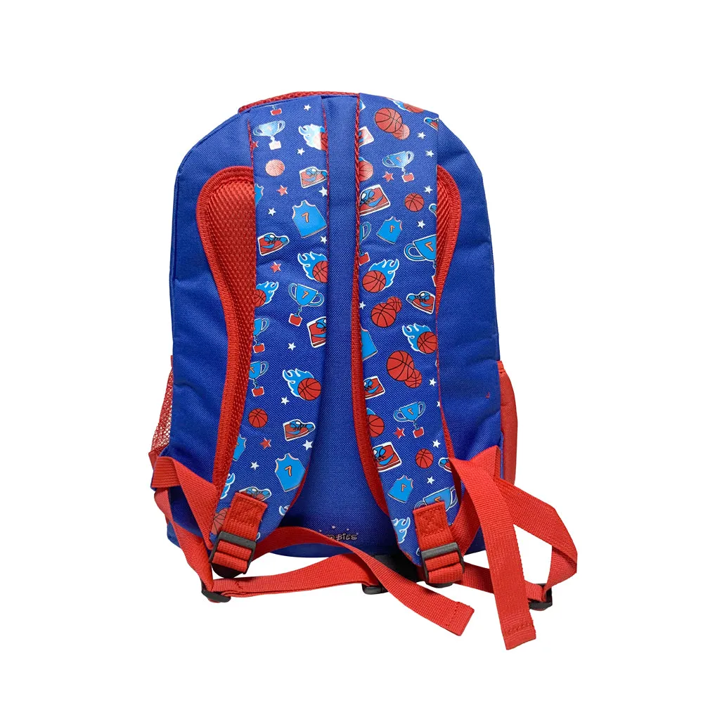 Basketball Love Jr Backpack | With Pulldown Basketball Hoop & Ball | Funky Design