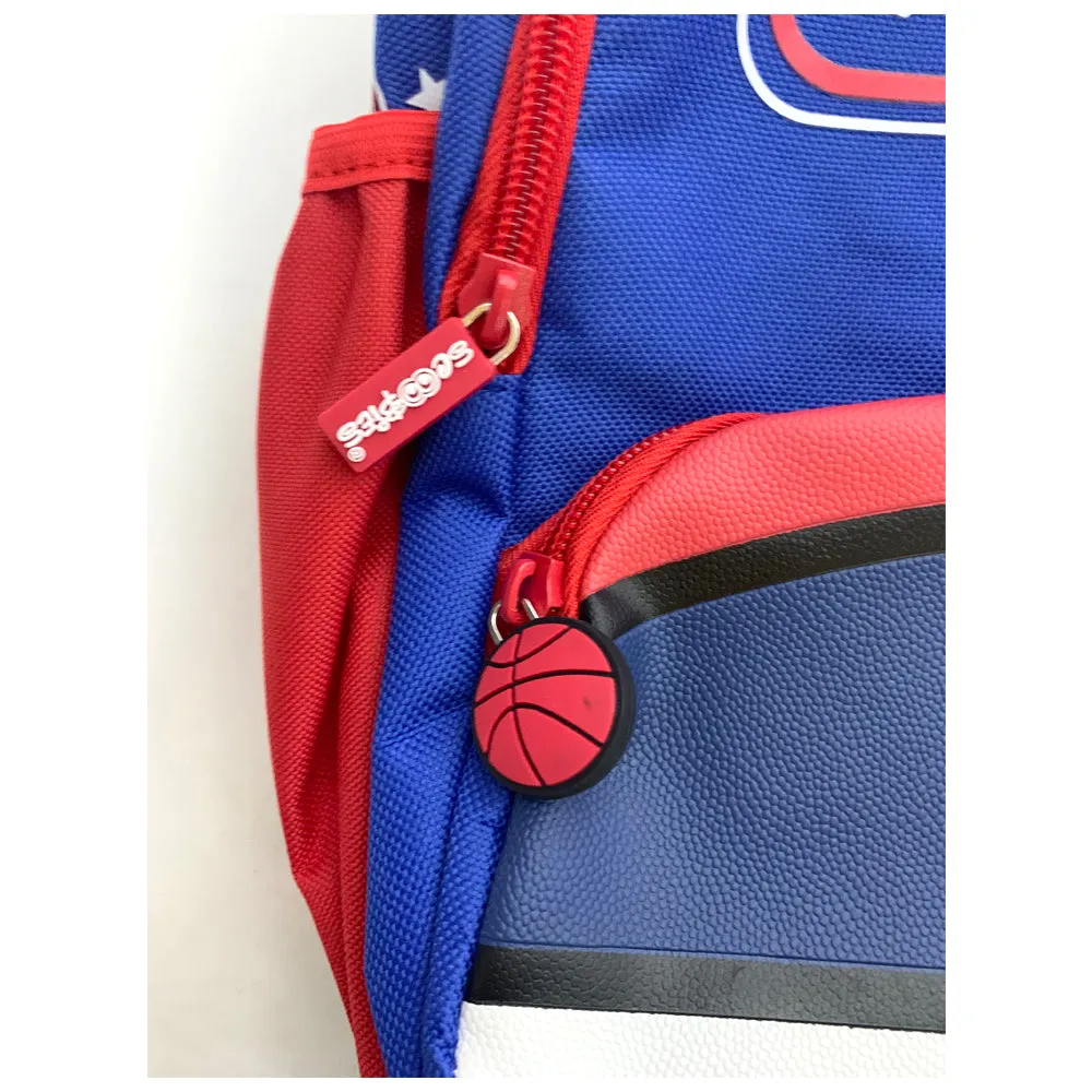 Basketball Love Jr Backpack | With Pulldown Basketball Hoop & Ball | Funky Design