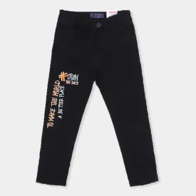 Boys Pant Cotton Stay Cool-NAVY