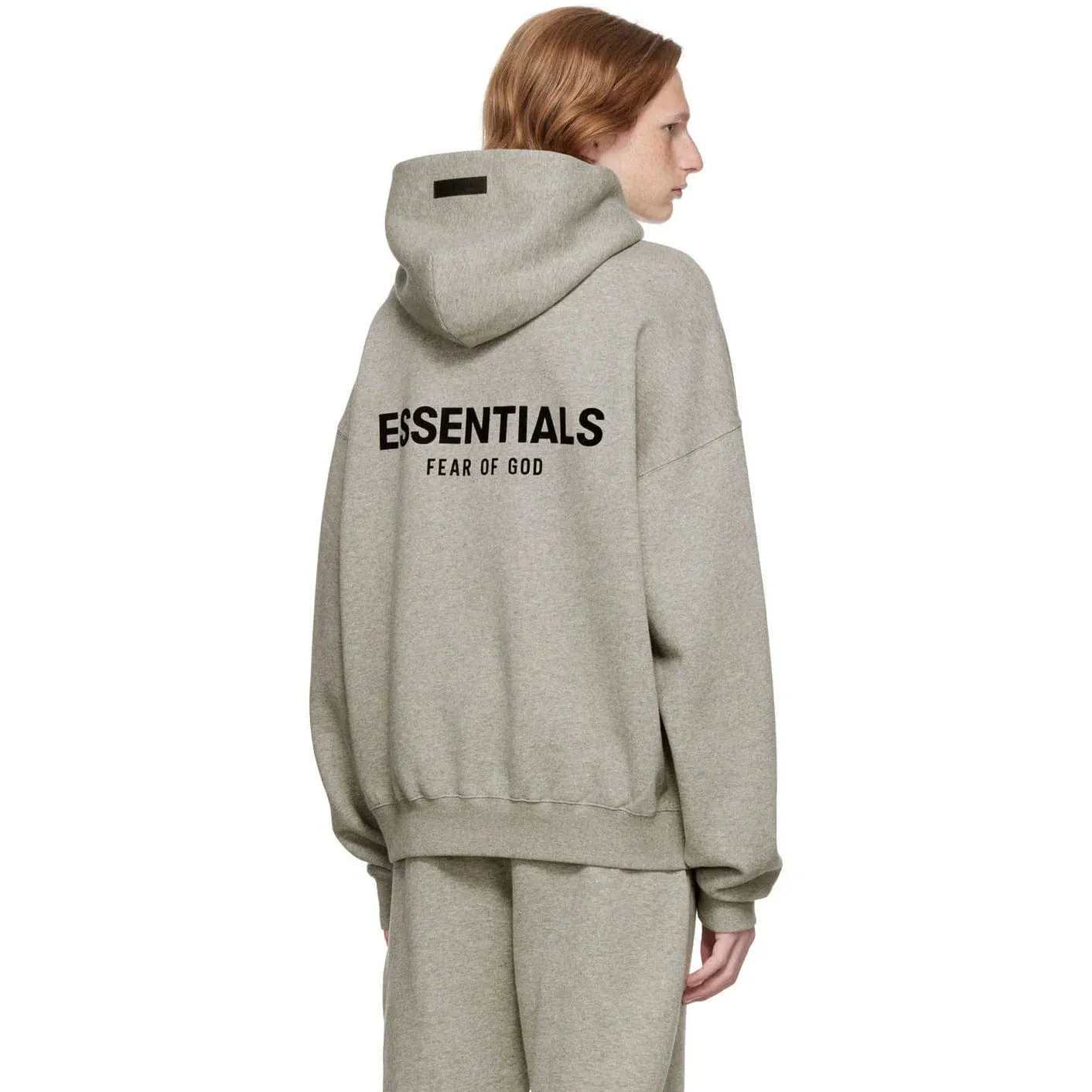 Essentials Core Collection Hoodie by Fear of God - Dark Oatmeal Color