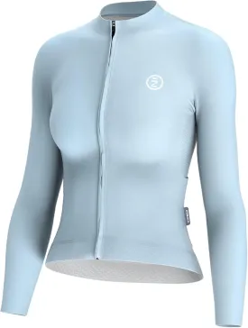 INBIKE Cycling Jersey Women Long Sleeve, Breathable Bike Shirts with Pockets, Bicycle Clothing for Road Biking Riding