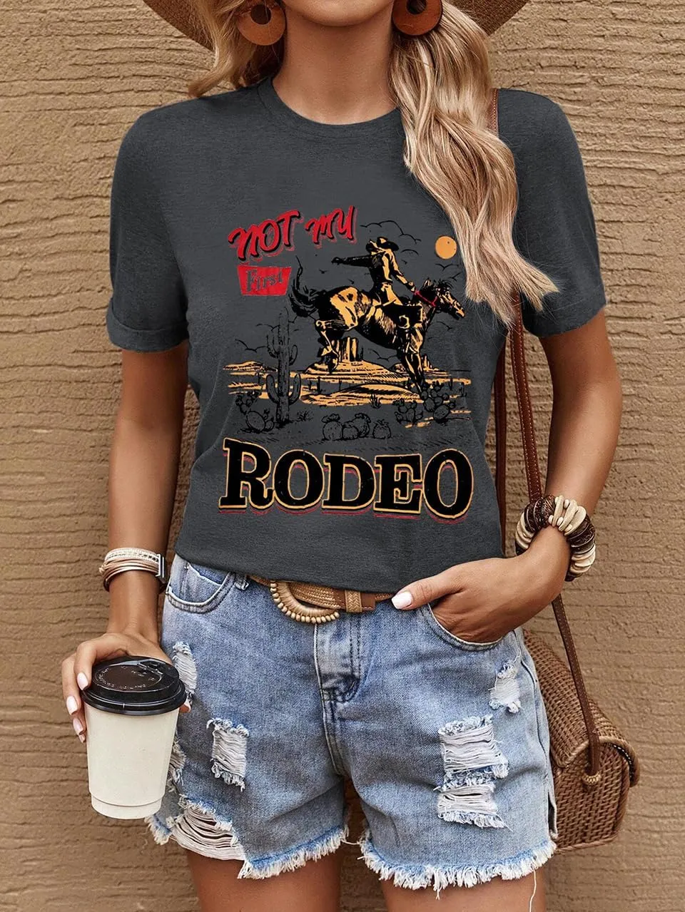 Some of Y'all Don't Know What Happened to Earl It Shows Shirts Women Retro Steer Skull Western Tops