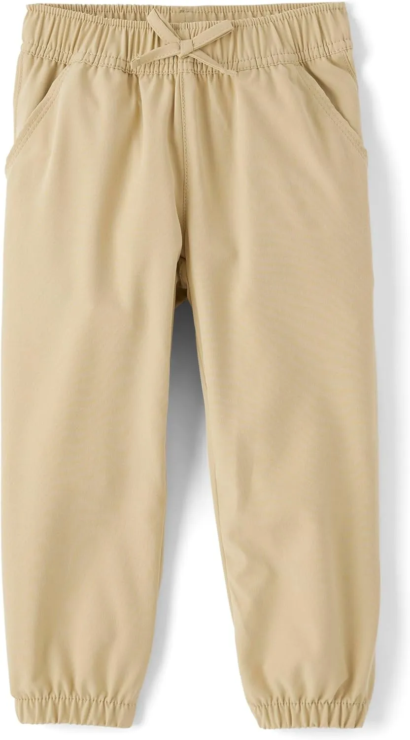The Children's Place Girls' Quick Dry Pull on Jogger Pants