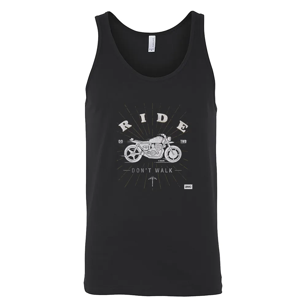 The Walking Dead Daryl Ride Don't Walk Adult Tank Top