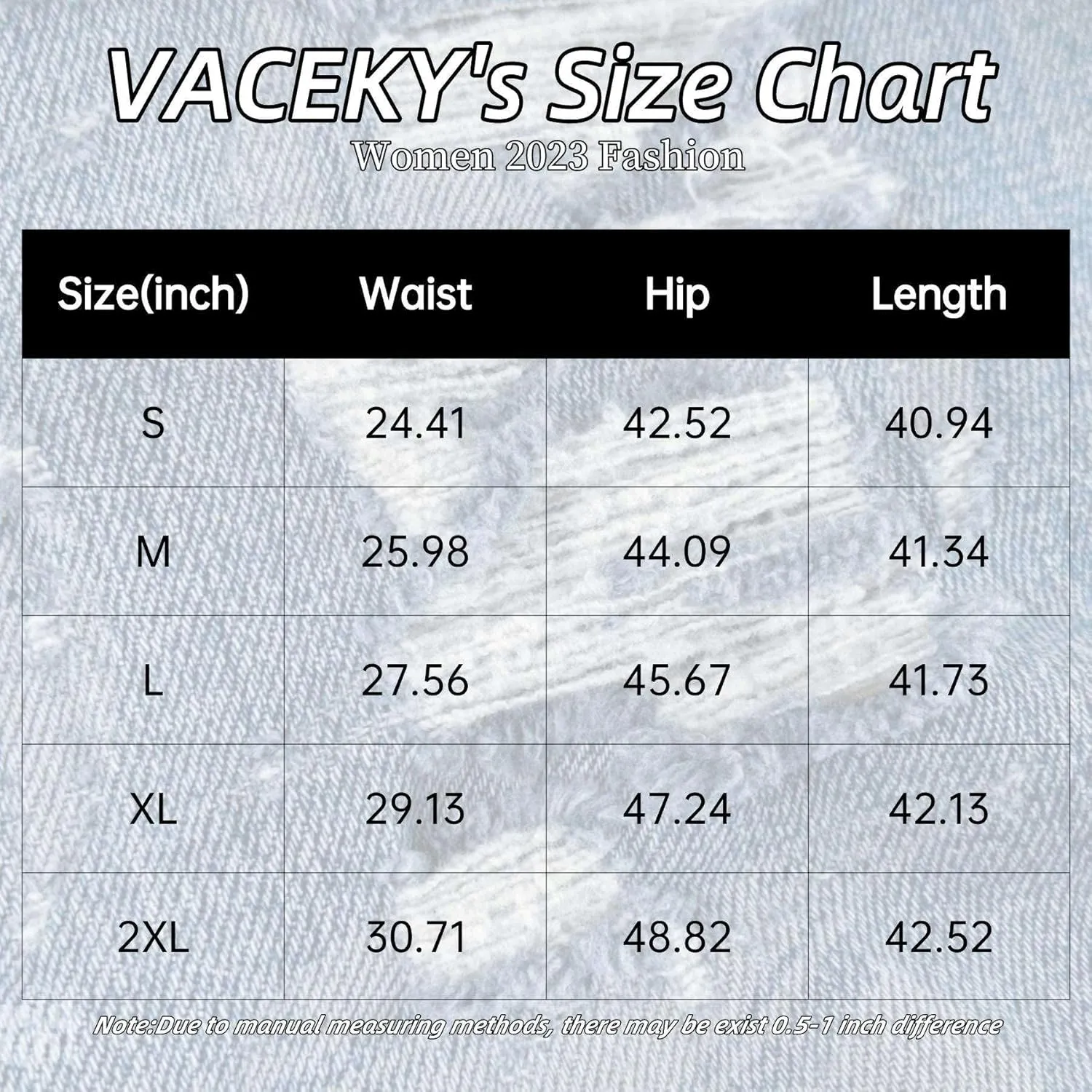 Vaceky Denim Baggy Jeans Women Straight Leg Y2K Distressed Cargo Joggers with Pockets